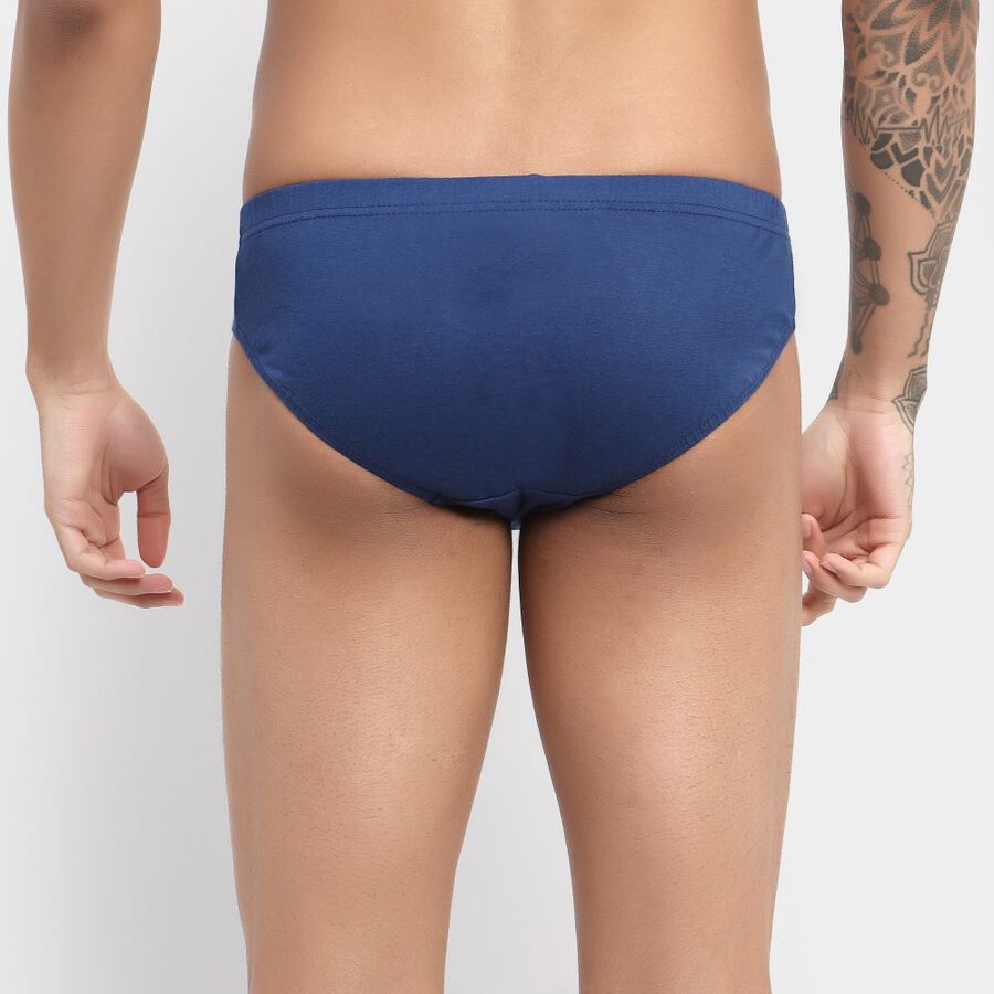 Men's Cotton Brief, Royal Blue, large image number null